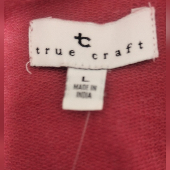 [5x$20] New Red Stripes Top / Size L Junior - Picture 4 of 6